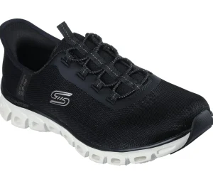SKECHERS Slip-ins: Glide-Step - Prism PRETO / DOURADO ROSA Online
