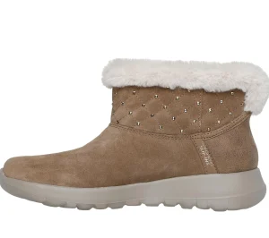 SKECHERS Slip-ins: On-the-GO Joy - Cozy Shimmer CASTANHO CLARO Store