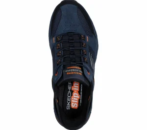 SKECHERS Slip-ins RF: Oak Canyon NAVY / LARANJA Shop