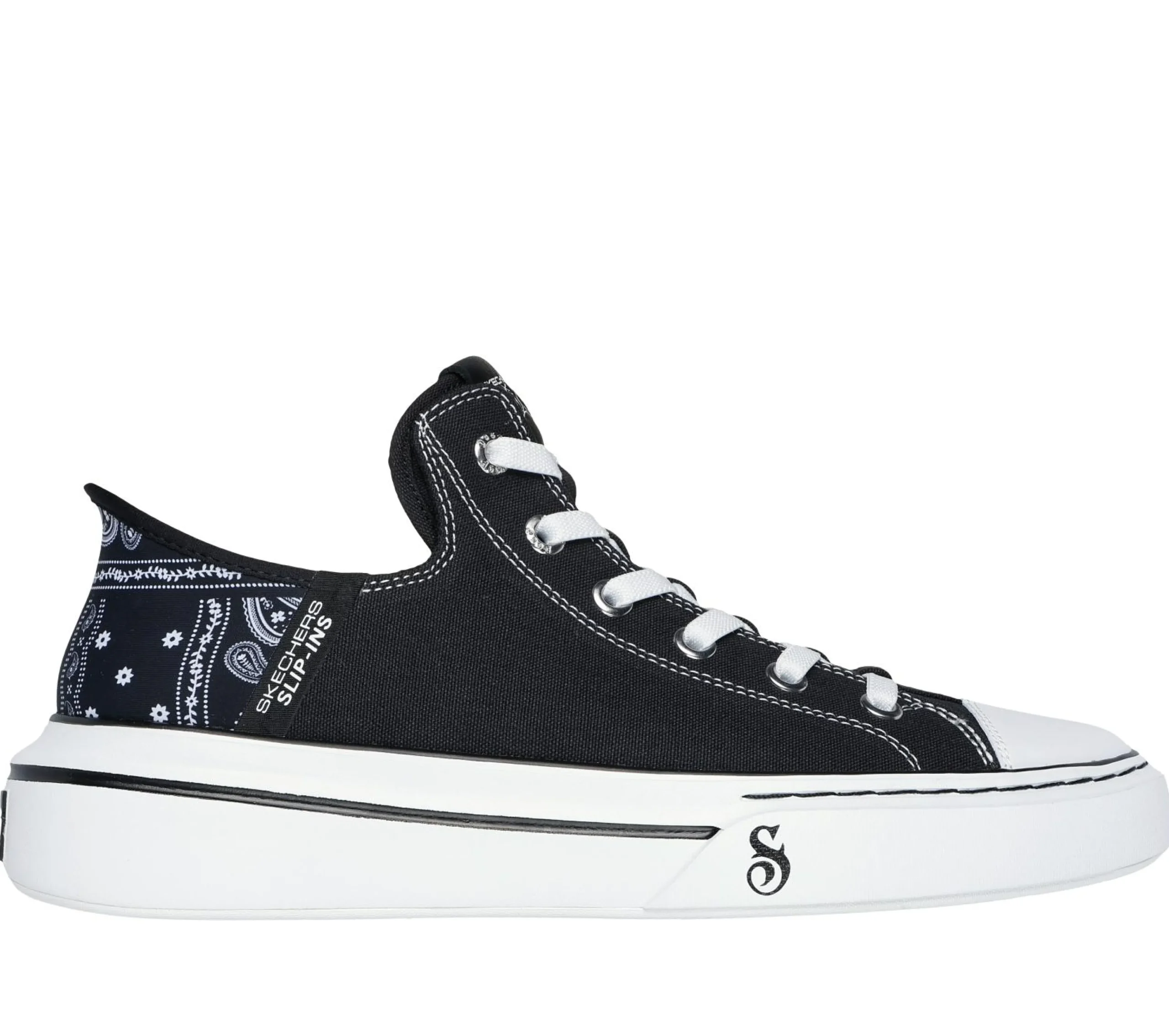 skechers_slipins_snoop_on_0-4.webp SKECHERS Slip-ins: Snoop One - OG Canvas PRETO Discount