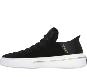 SKECHERS Slip-ins: Snoop One - Boss Life Velvet PRETO Fashion