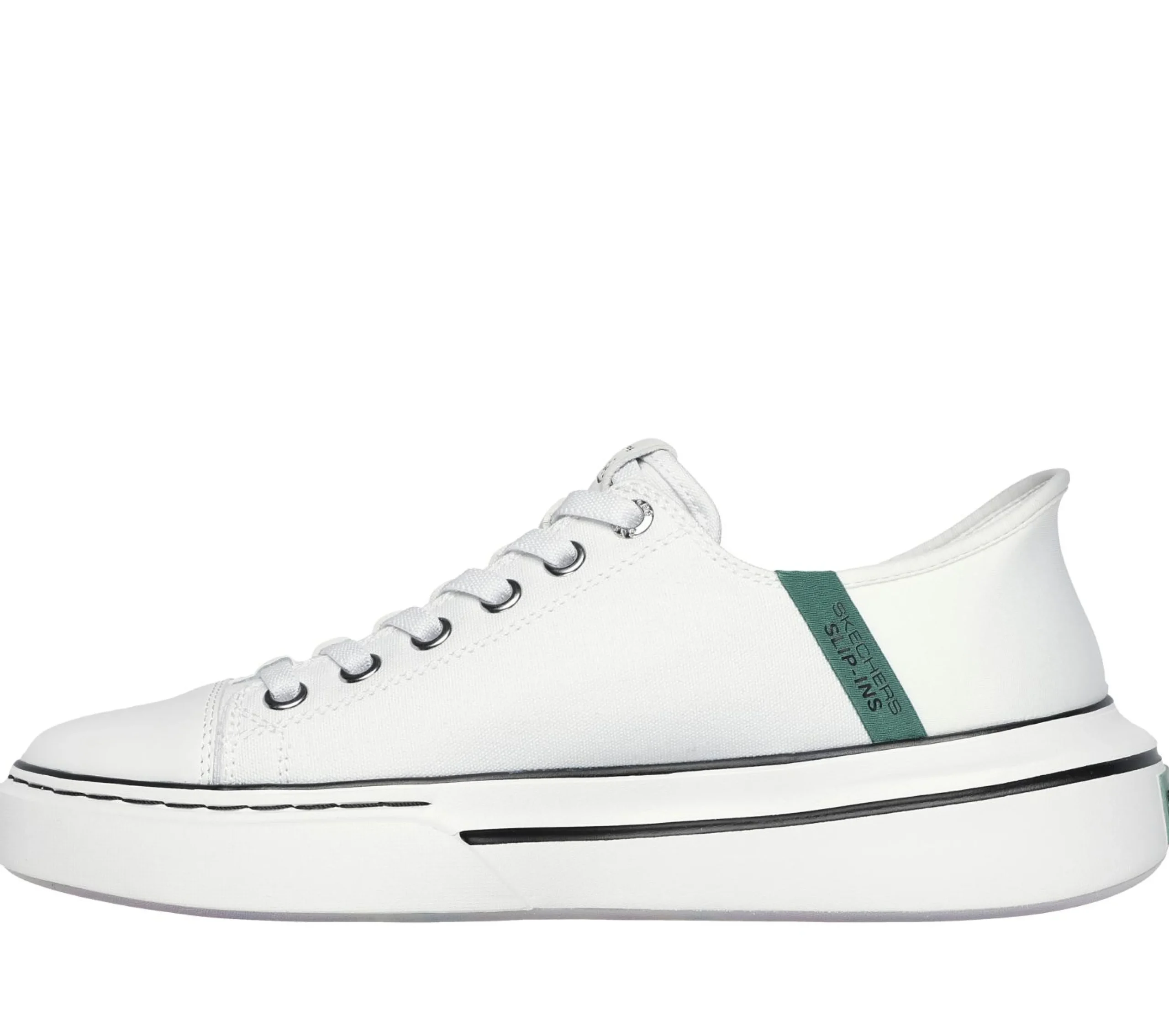 skechers_slipins_snoop_on_3-5.webp SKECHERS Slip-ins: Snoop One - Low Dogg Canvas BRANCO Outlet