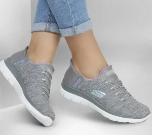 SKECHERS Slip-ins: Summits - Dazzling Haze CINZENTO / MENTA Cheap