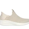 SKECHERS Slip-ins: Ultra Flex 3.0 - Glitter Me NATURAL / DOURADO Best
