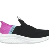 SKECHERS Slip-Ins: Ultra Flex 3.0 - Fresh Time PRETO / ROSA Best