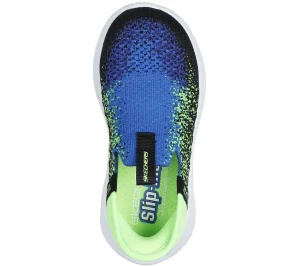 SKECHERS Slip-ins: Ultra Flex 3.0 - Brisk-Spec PRETO / LIMA Outlet