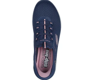 SKECHERS Slip-ins Waterproof: Summits - Best Choice NAVY / CORAL Outlet