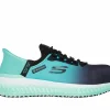 SKECHERS Slip-ins Work: Tilido - Ombray PRETO / VERDE AZULADO Sale