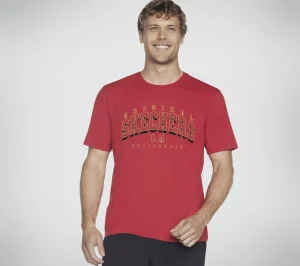 SKECHERS University Tee VERMELHO / ROJO Shop