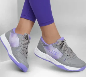 SKECHERS Viper Court Smash - Pickleball CINZENTO / ROXO Store
