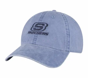 SKECHERS Washed Dad Hat AZUL Clearance