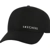 SKECHERS Skech-Shine Foil Baseball Hat PRETO Discount