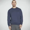 SKECHERS SKECH-SWEATS Definition Crew CARVÃO / NAVY Discount