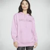 SKECHERS Skech-Sweats Shine Hoodie MALVA Cheap