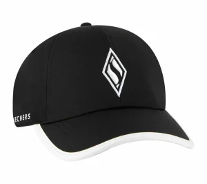 SKECHERS Skechweave Diamond Colorblock Hat PRETO Fashion