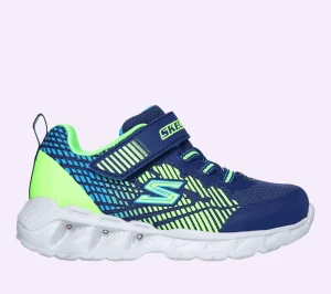 SKECHERS S-Lights: Magna-Lights - Grux NAVY / LIMA Discount