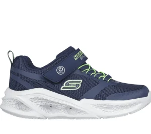 SKECHERS S-Lights: Meteor-Lights NAVY / LIMA Clearance