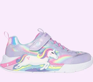 SKECHERS S-Lights: Unicorn Chaser LAVANDA / MULTICOR New