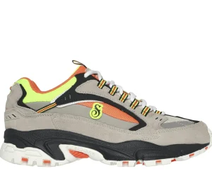 SKECHERS Snoop Dogg: Stamina - Snoop '91 CINZENTO / LARANJA Outlet