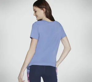 SKECHERS Summer Rose Tee ROXO / PRATEADO Store