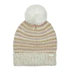 SKECHERS Textured Stripe Chunk Beanie NATURAL Sale