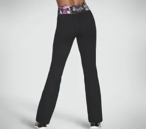 SKECHERS The GO FLEX Ultraviolet Flare Pant PRETO / ROXO Store