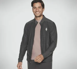 SKECHERS The Hoodless Hoodie SKECH-KNITS ULTRA GO Lite PRETO / CARVÃO Shop
