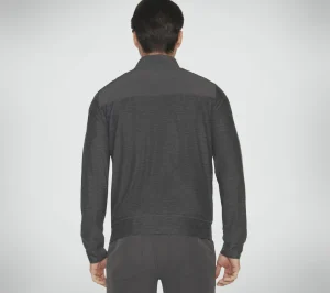 SKECHERS The Hoodless Hoodie SKECH-KNITS ULTRA GO Lite PRETO / CARVÃO Shop