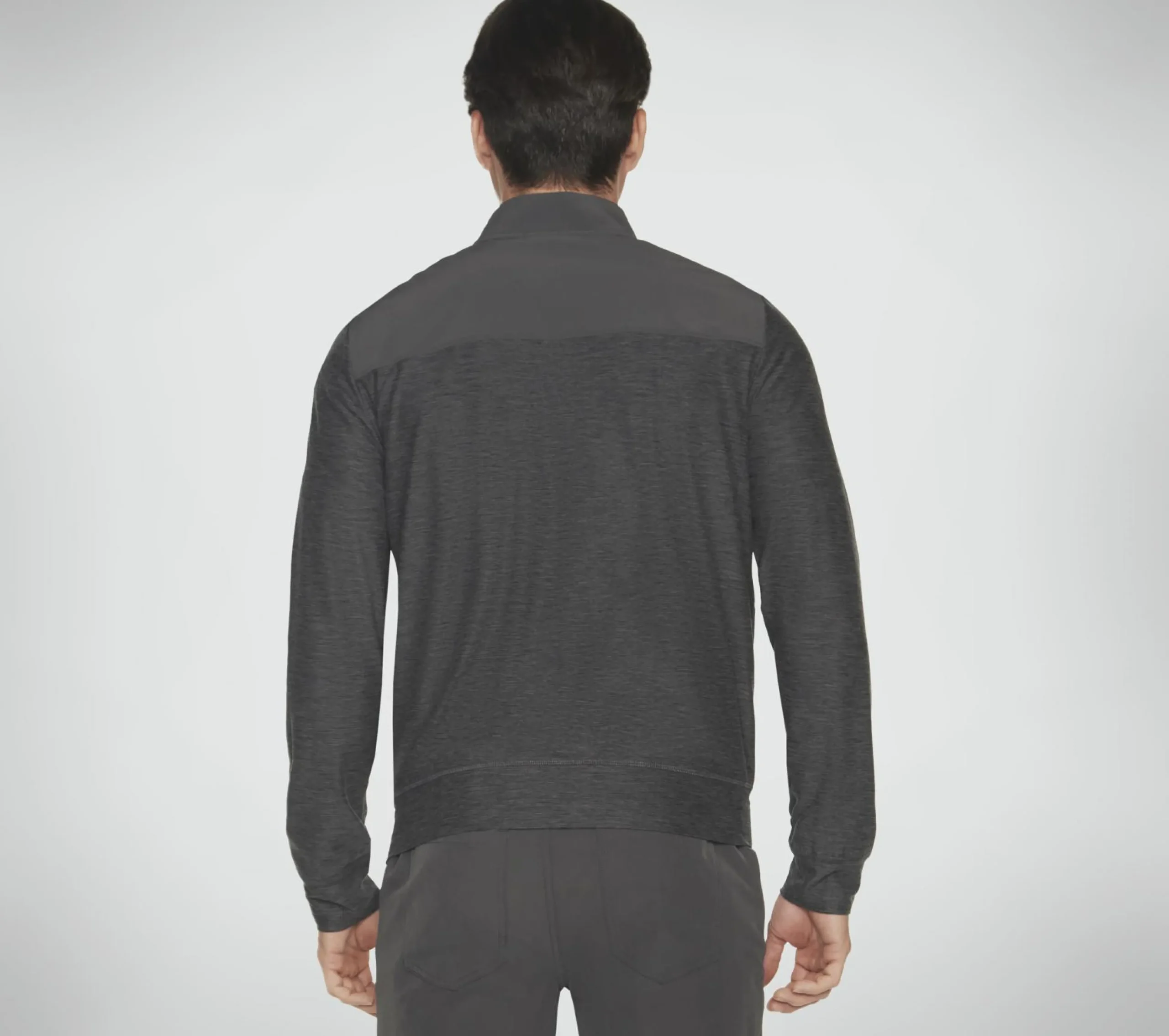 the_hoodless_hoodie_skech_1.webp SKECHERS The Hoodless Hoodie SKECH-KNITS ULTRA GO Lite PRETO / CARVÃO Shop