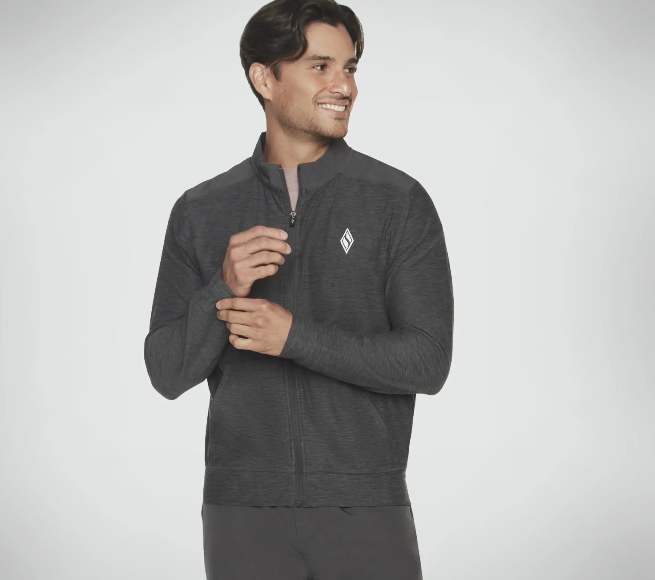 the_hoodless_hoodie_skech_2.webp SKECHERS The Hoodless Hoodie SKECH-KNITS ULTRA GO Lite PRETO / CARVÃO Shop