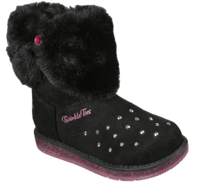 SKECHERS Twinkle Toes: Glitzy Glam - Cozy Cuddlers PRETO Sale