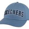 SKECHERS University Baseball Hat AZUL / CINZENTO New