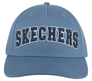 SKECHERS University Baseball Hat AZUL / CINZENTO New