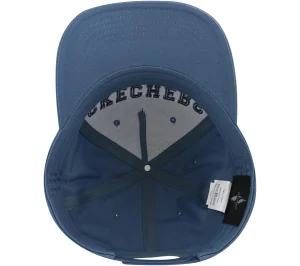 SKECHERS University Baseball Hat AZUL / CINZENTO New