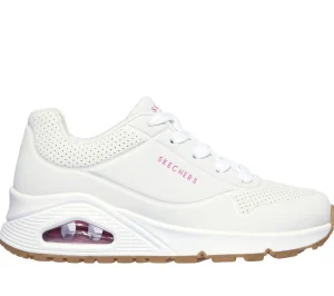 SKECHERS Uno - Stand On Air BRANCO / ROSA CHOQUE Fashion
