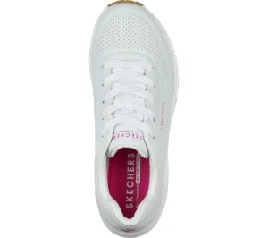 SKECHERS Uno - Stand On Air BRANCO / ROSA CHOQUE Fashion