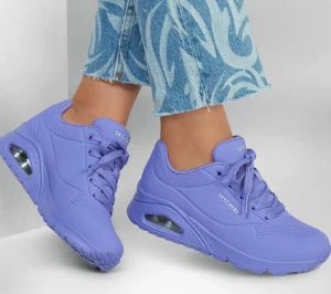 SKECHERS Uno - Stand On Air LILA Flash Sale