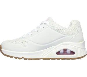 SKECHERS Uno - Stand On Air BRANCO / ROSA CHOQUE Fashion