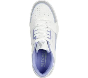 SKECHERS Uno Court - Courted Style BRANCO / LAVANDA Hot