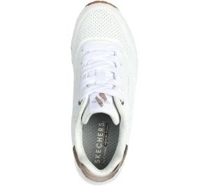 SKECHERS Uno Gen1 - Shimmer Away BRANCO New