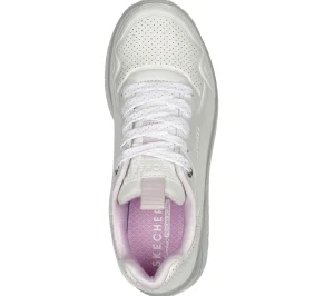 SKECHERS Uno Ice - Prism Luxe BRANCO / PRATEADO Outlet