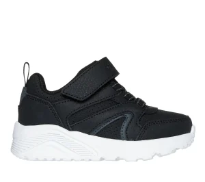 SKECHERS Uno Lite - Echo Surge PRETO / BRANCO Cheap