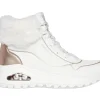 SKECHERS Uno Rugged - Fall Shimmer BRANCO /ROSA GOLD Hot