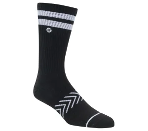 SKECHERS Varsity Crew Socks - 1 Pair PRETO Outlet