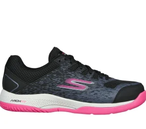 SKECHERS Viper Court - Pickleball PRETO / ROSA Discount