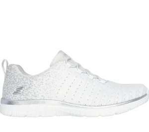 SKECHERS Virtue - Lucent BRANCO / PRATEADO Hot