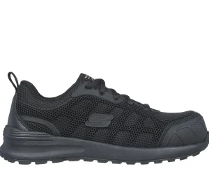 SKECHERS Work: Bulklin - Ayak Comp Toe PRETO Best