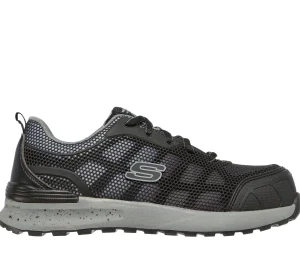 SKECHERS Work: Bulklin - Lyndale Comp Toe PRETO / CINZENTO Online