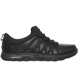 SKECHERS Work Relaxed Fit: Ghenter - Dagsby SR PRETO Clearance